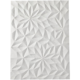 CosmoLiving by Cosmopolitan Carved Geometric Wall Decor 24"W X 32"H, , large