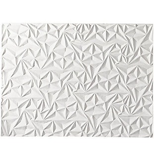 CosmoLiving by Cosmopolitan Intricately Carved Geometric Wall Decor 48"W X 36"H, , large