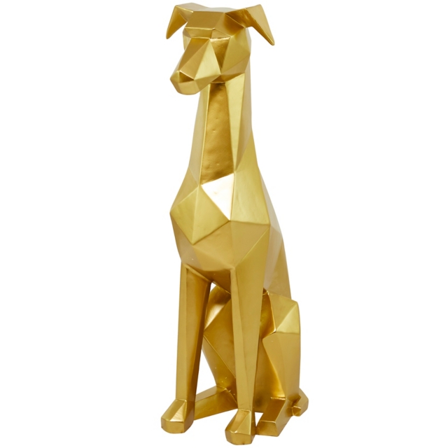 Bayberry Lane Cubist Dog Sculpture