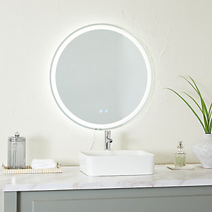 Bayberry Lane Anti Fog Mirror with LED Light 32"W X 32"H, , rollover