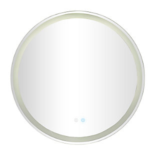 Bayberry Lane Anti Fog Mirror with LED Light 32"W X 32"H, , large