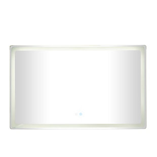 Bayberry Lane Anti Fog Mirror with LED Light 51"W X 32"H, , large