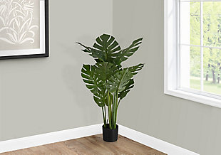 Monarch Specialties Potted Monstera Tree, , rollover