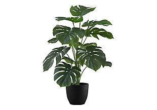 Monarch Specialties Potted Monstera, , large