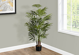 Monarch Specialties Potted Areca Palm Tree, , rollover