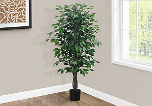 Monarch Specialties Potted Ficus Tree, , rollover