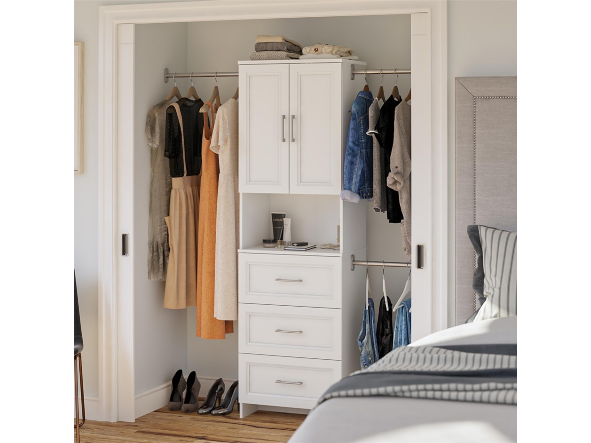 Systembuild Evolution Galora 3 Drawer Closet Storage | Ashley