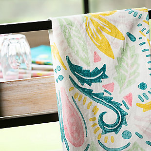 Sullivans Watercolors Tea Towels (Set of 4), , rollover