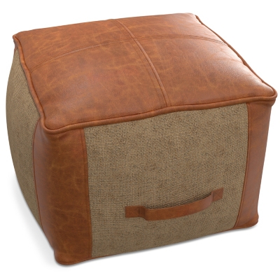 Simpli Home Atkinson Pouf, , swatch