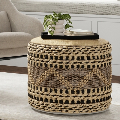 Simpli Home Stella Pouf, , large