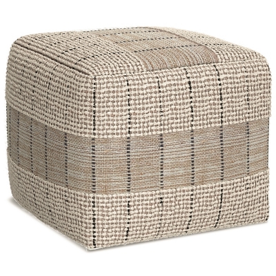 Simpli Home Elmer Pouf, , swatch