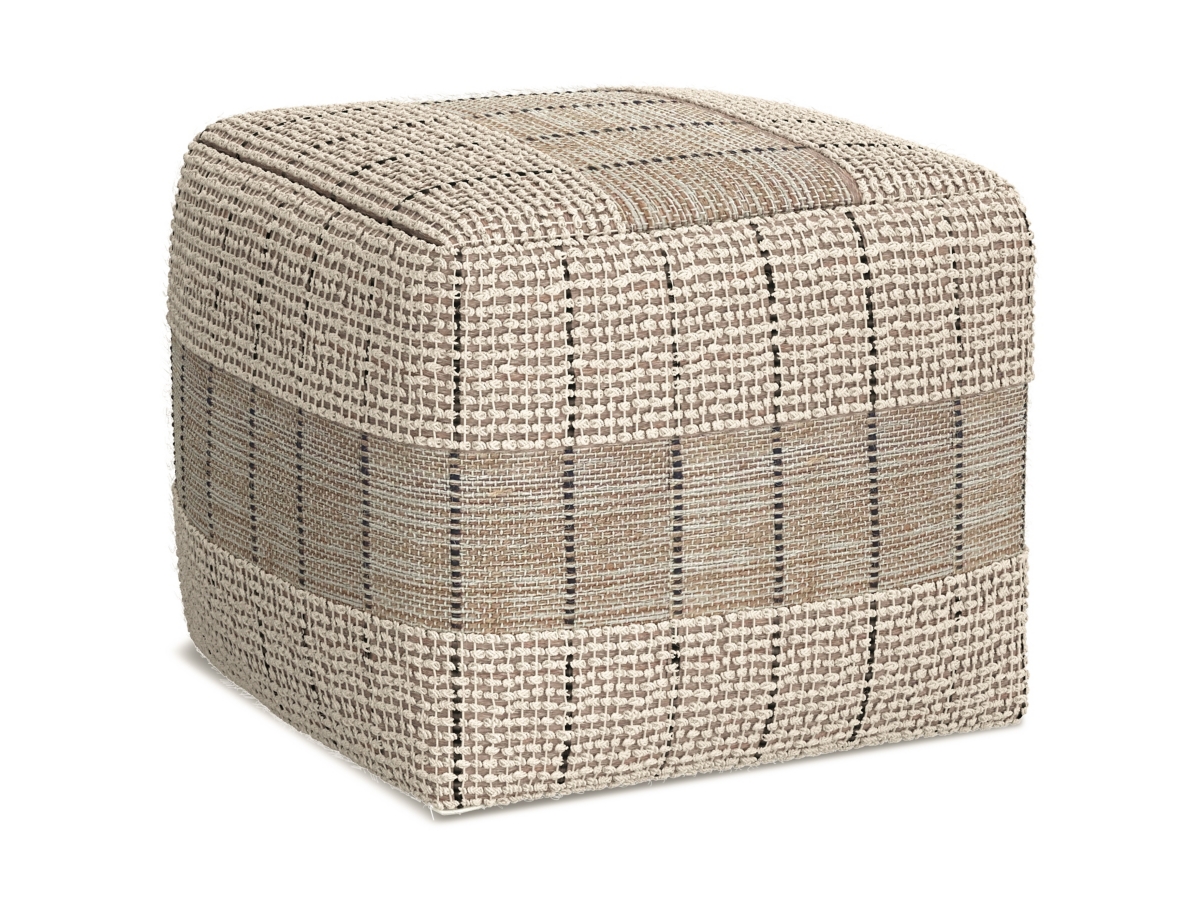 Simpli Home Elmer Pouf, , large