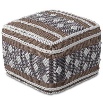 Simpli Home Mapleton Pouf, , large