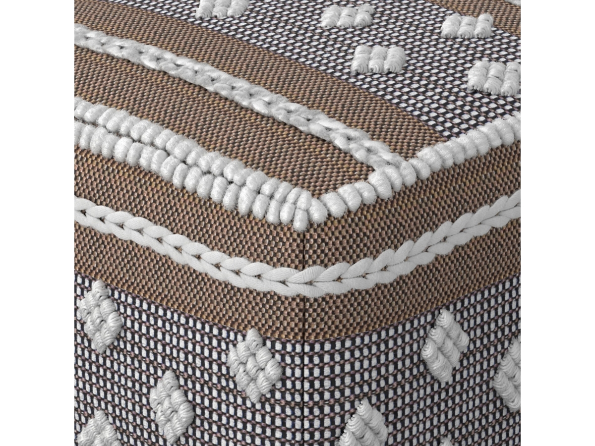 Simpli Home Mapleton Pouf, , large