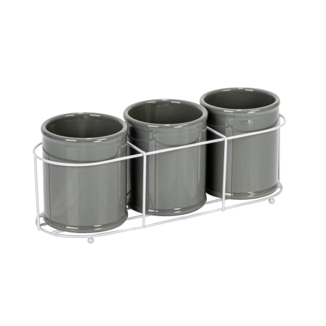 Storied Home Crocks in Holder