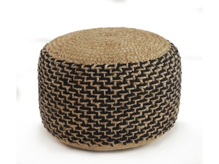 Spruce Geometric Pouf