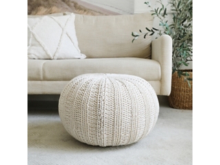 Celtic Cableknit Pouf