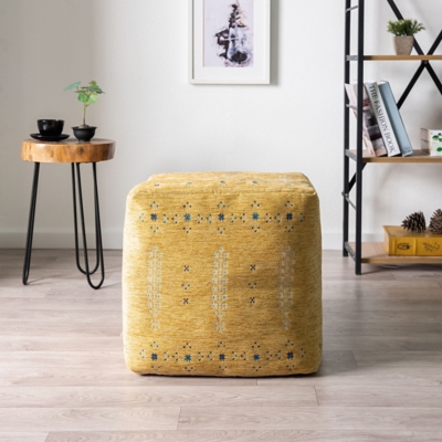 Milano Border Pouf, , large