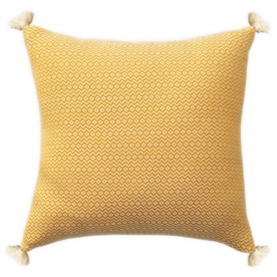Suvii Home Ruby Decorative Throw Pillow, Mustard, large
