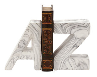 CosmoLiving by Cosmopolitan Text A Z Bookends, , large