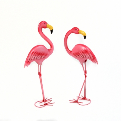 Gerson International Indoor/Outdoor Flamingo Figurine (Set of 2), , large