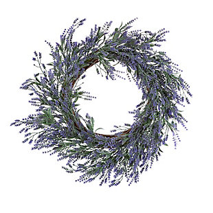 Gerson International 24 in Lavender Wreath, , large