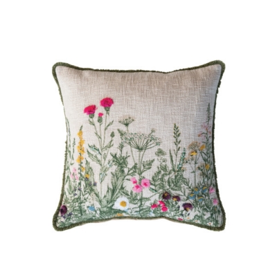 Storied Home Flower Garden Pillow, , large