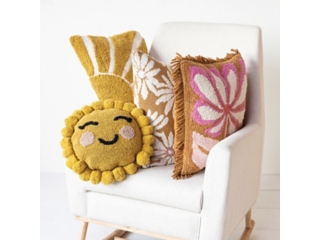 Storied Home Sun Shaped Pillow