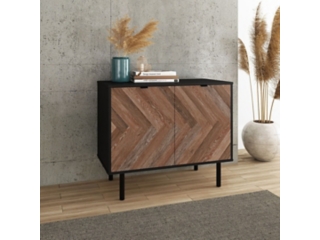 Manhattan Comfort Liam 35" 2-Shelf Accent Cabinet