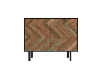 Manhattan Comfort Liam 35" 2-Shelf Accent Cabinet