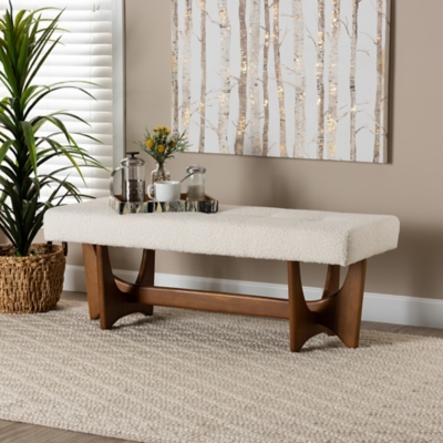 Baxton Studio Theo Bench, , rollover