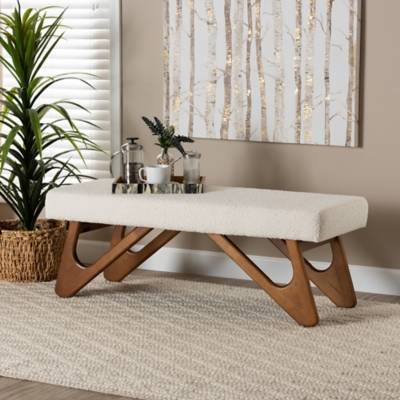 Baxton Studio Rika Bench, , rollover