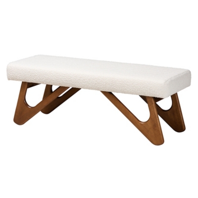 Baxton Studio Rika Bench, , large