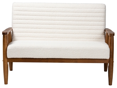 Baxton Studio Stratton Loveseat, , large