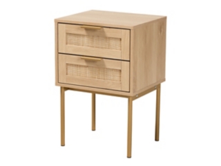 Baxton Studio Dewitt End Table