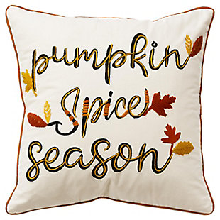 Rizzy Home Pumpkin Spice Pillow, , large