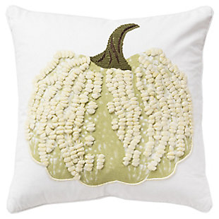 Rizzy Home Textured Pumpkin Pillow, , large