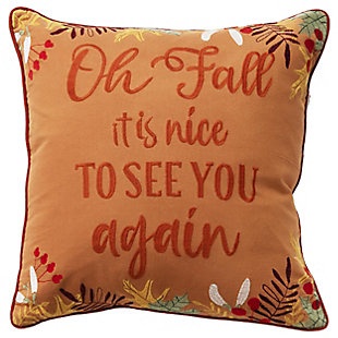 Rizzy Home Nice to See You Pillow, , large