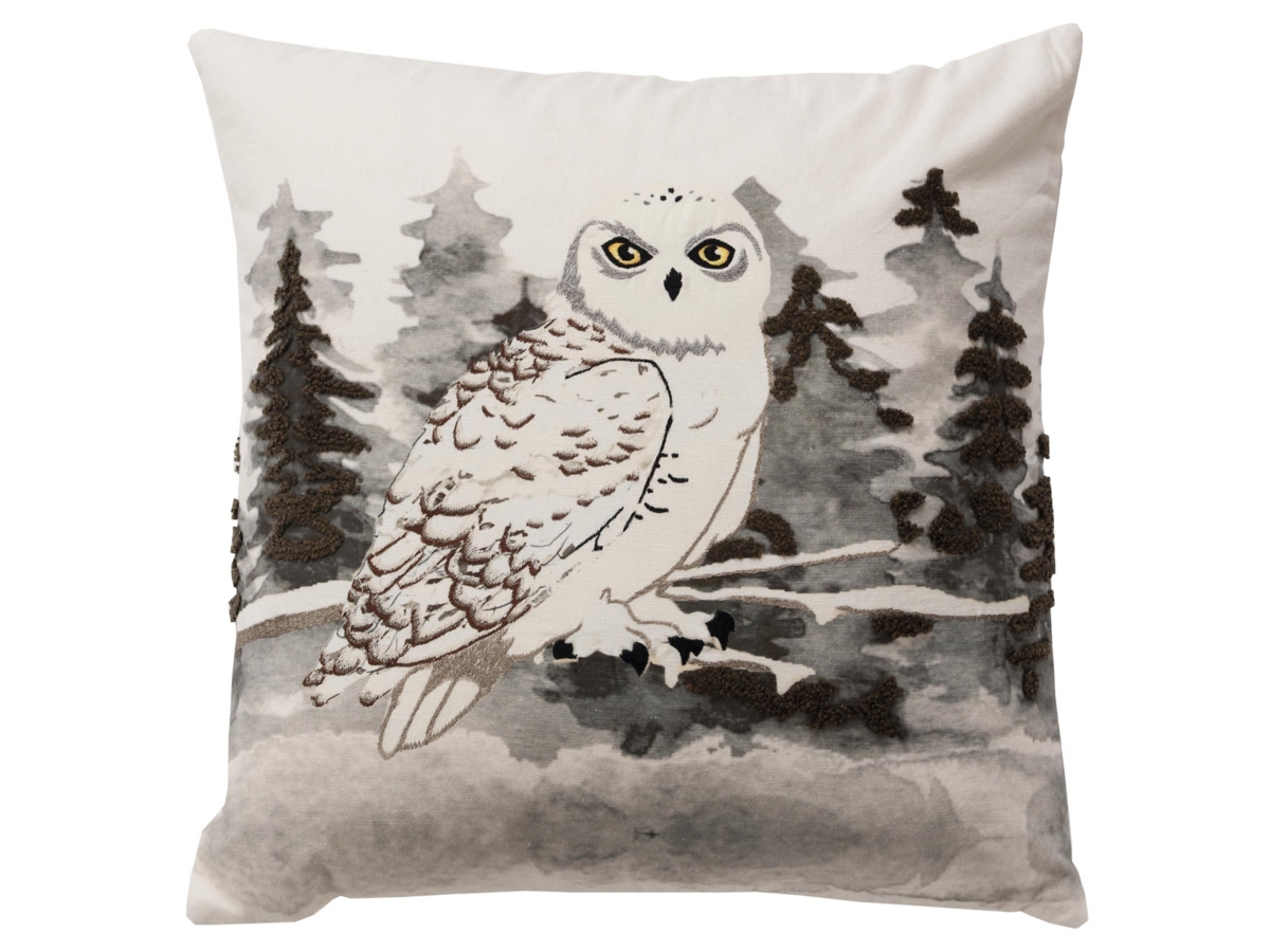 Rizzy Home Midnight Owl Pillow Ashley