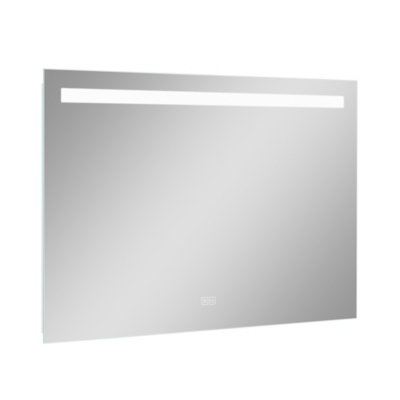 LuminareView Rectangular LED Lighted Anti-Fog Dimmable Bathroom Vanity Mirror, , large