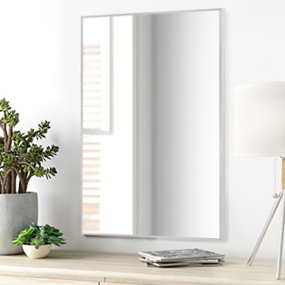 鏡 WALL MIRROR CSC DECOR INC White 26 in. W x 71 in. H LED Full Length