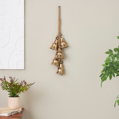 A600082188 Bayberry Lane 5 Cluster Bells with Hanging Rope, G sku A600082188