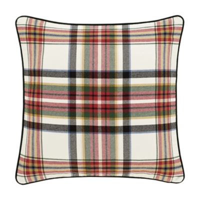 J. Queen New York Christopher Plaid Euro Sham, , large