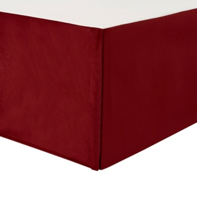 J. Queen New York Noelle Crimson King Bedskirt, Crimson, large