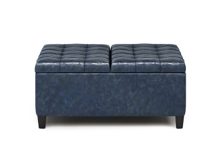 Harrison Square Coffee Table Ottoman with Storage