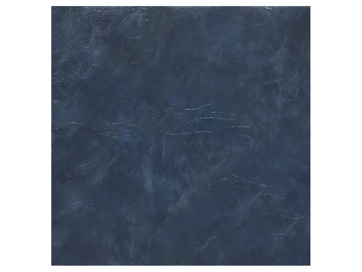 Simpli Home Harrison Coffee Table Ottoman, Denim Blue, large