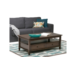 Simpli Home Warm Shaker Coffee Table