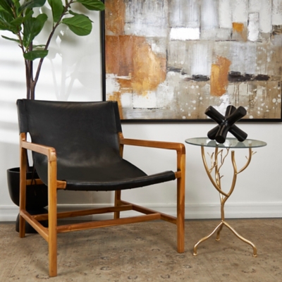 Bayberry Lane Branch Accent Table, Gold, rollover