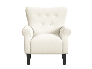 HomePop Rolled Arm Accent Chair