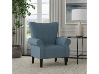 HomePop Rolled Arm Accent Chair